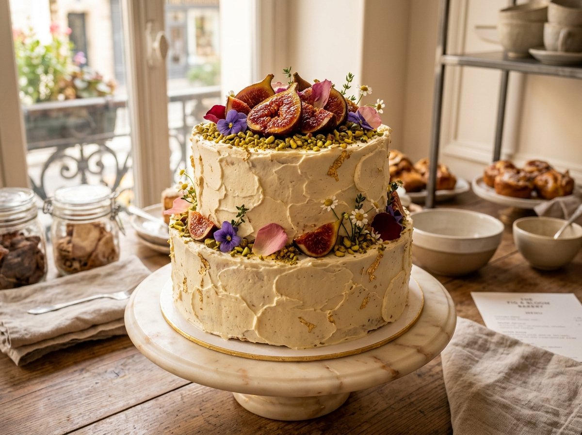 Mascarpone & Fig Celebration Cake
